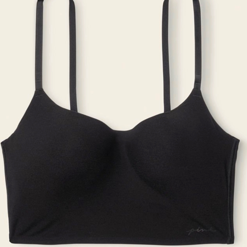 PINK Bralette Lounge Bra Lightly Lined Padding